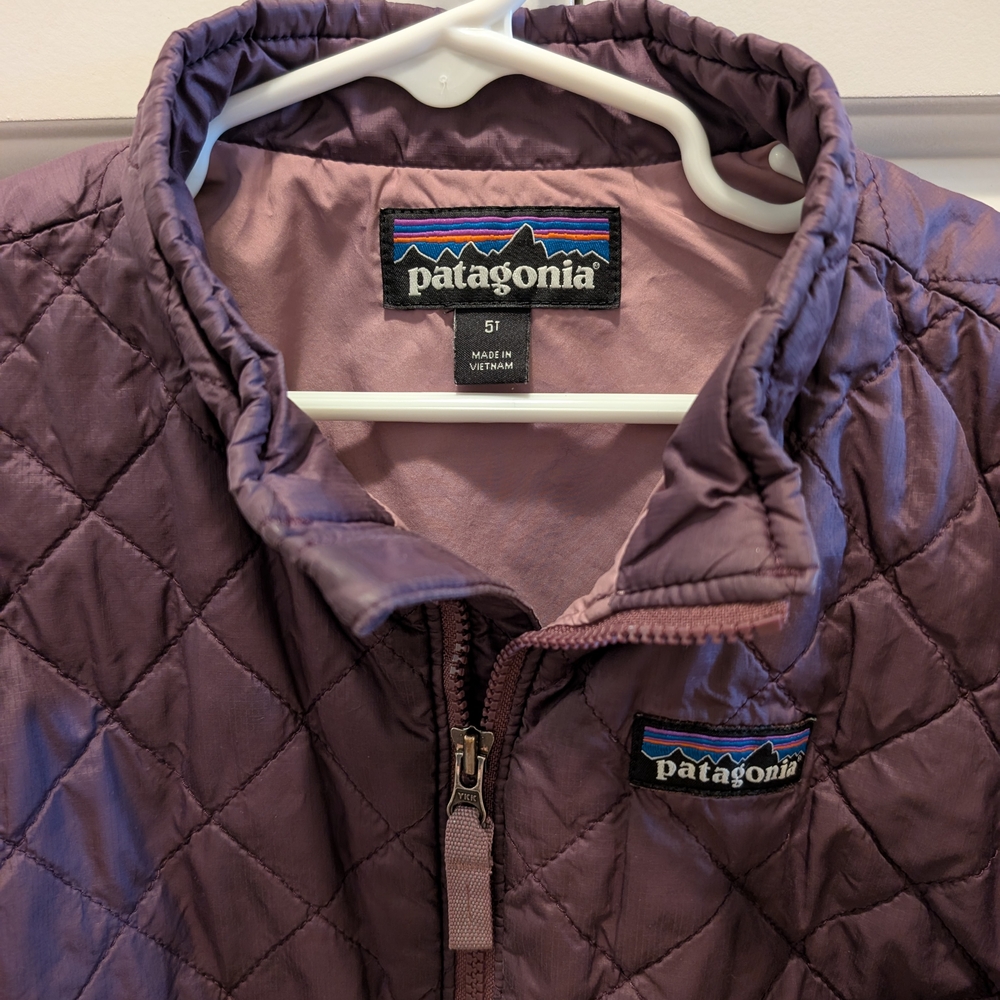 Patagonia Purple Quilted Jacket